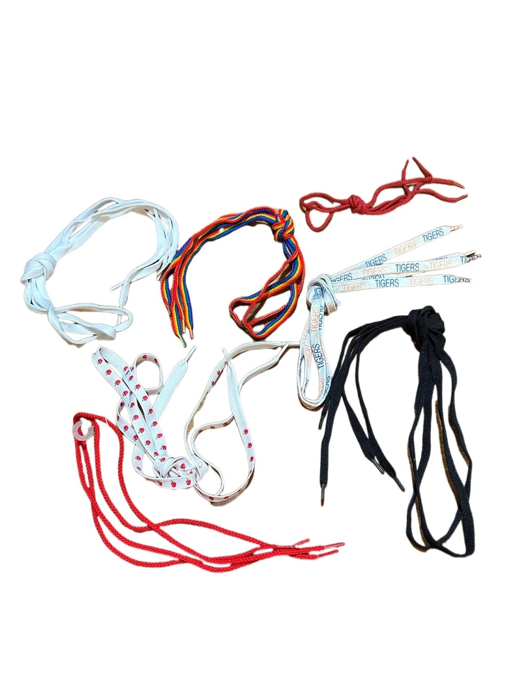 Multicolor Vintage Shoelace Bundle